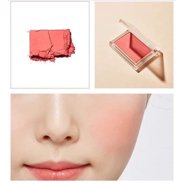 Phấn Má Missha Cotton Blush màu Red Flat