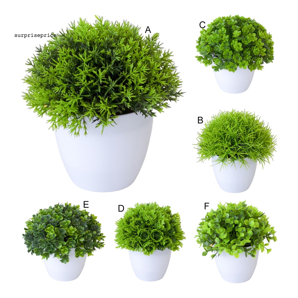 Chậu Cây Bonsai Giả Trang Trí Bàn Làm Việc