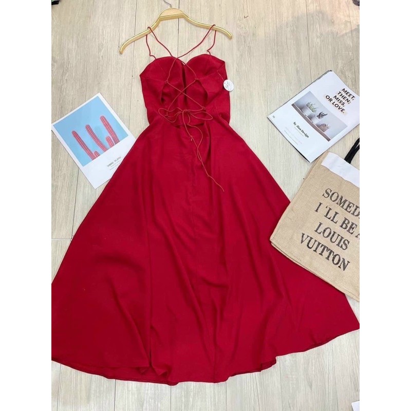 maxi đan lưng 2 dây