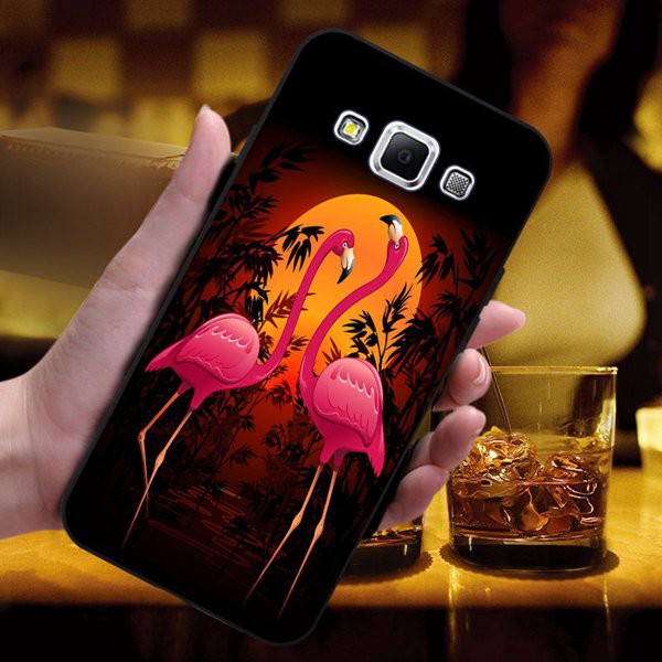 Ốp điện thoại họa tiết dễ thương cho Samsung Galaxy A7 2015