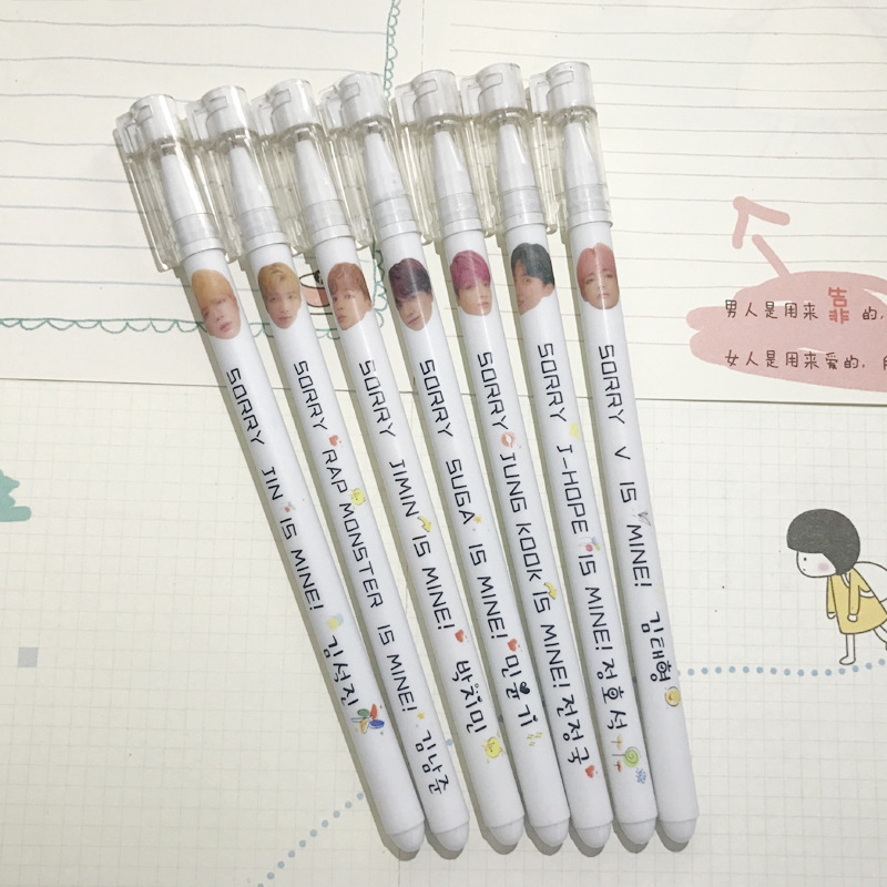 Bút Bi Hình bts Dễ Thương Cho Học Sinh