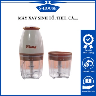 Máy xay đa năng osaka mẫu mới, máy xay cầm tay đa năng, xay thịt, cá... tiện lợi