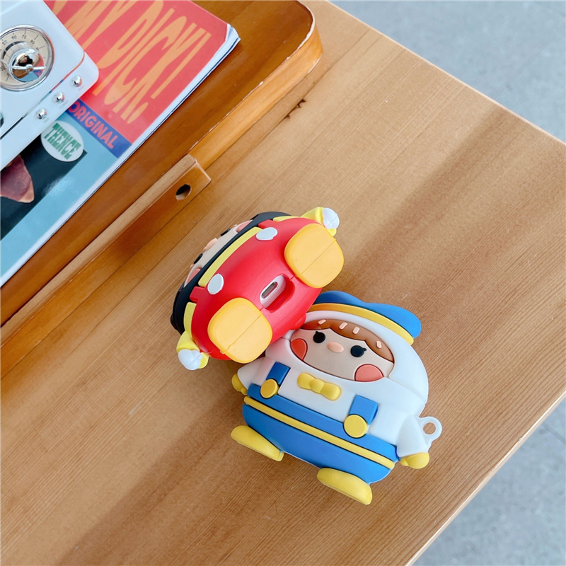 DONALD DUCK Vỏ Bọc Hộp Sạc Tai Nghe Airpods 1 / 2 Pro 3 Hình Nhân Vật Disney Ngộ Nghĩnh