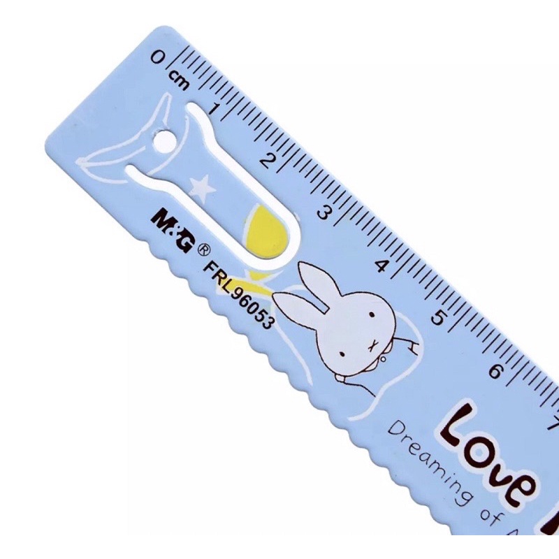 Thước kẻ Sắt M&G 15cm hình thỏ