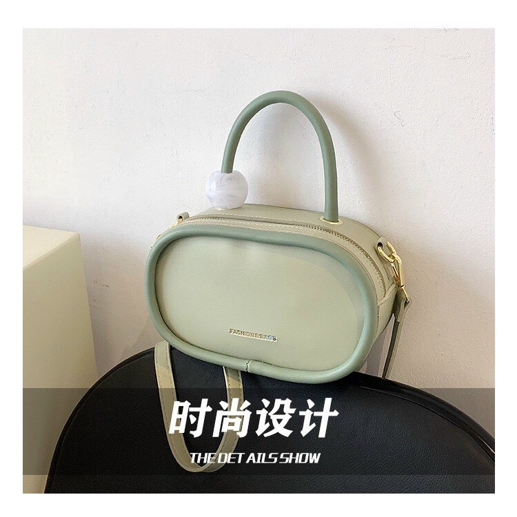 Túi cốp da ngọc size 21cm 4 màu cực xinh