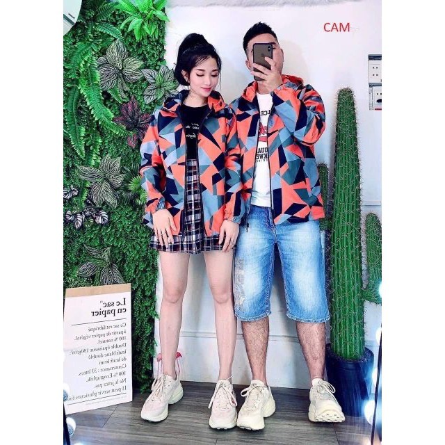 Áo Khoác Dù Chống Nắng Cặp Đôi Cho Nữ Cho Nam in 3D Unisex Form Rộng Có 3 Màu Jacket Ulzzang XUKA SHOP