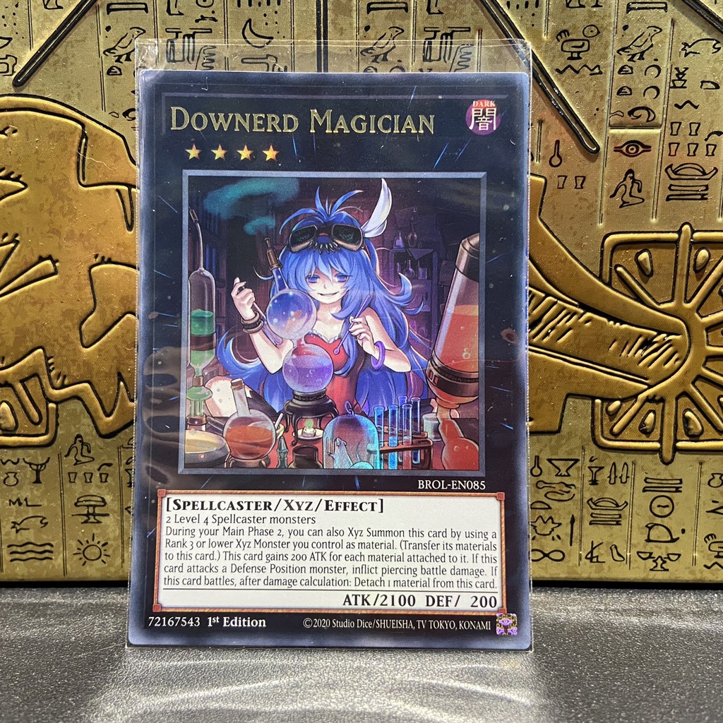 Downerd Magician - BROL-EN085 - Ultra Rare 1st Edition
