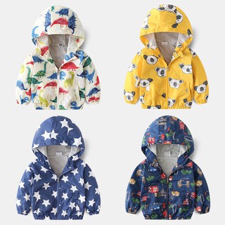 Áo khoác gió 2 lớp thu đông quảng châu cho bé ak02