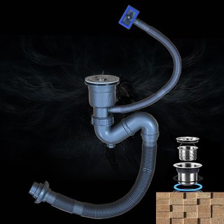 BỘ XI PHÔNG ỐNG XẢ CHẬU RỬA BÁT 1 HỐ XP318