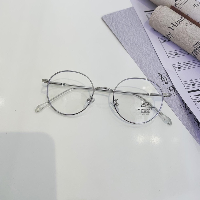 Gọng kính cận kim loại VENUS dáng mắt tròn 29120