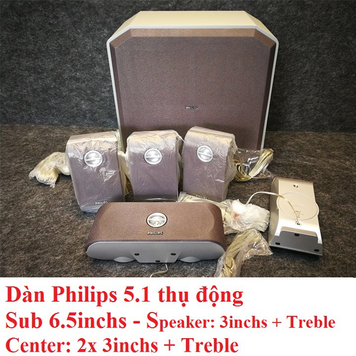 Dàn loa  5.1 thụ động Hàn quốc, Hà Lan