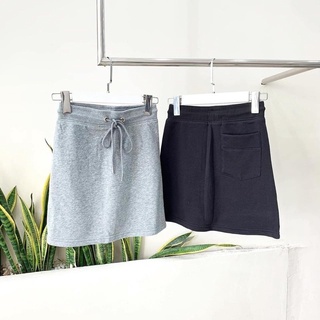 Chân váy cotton nỉ da cá•middua shop