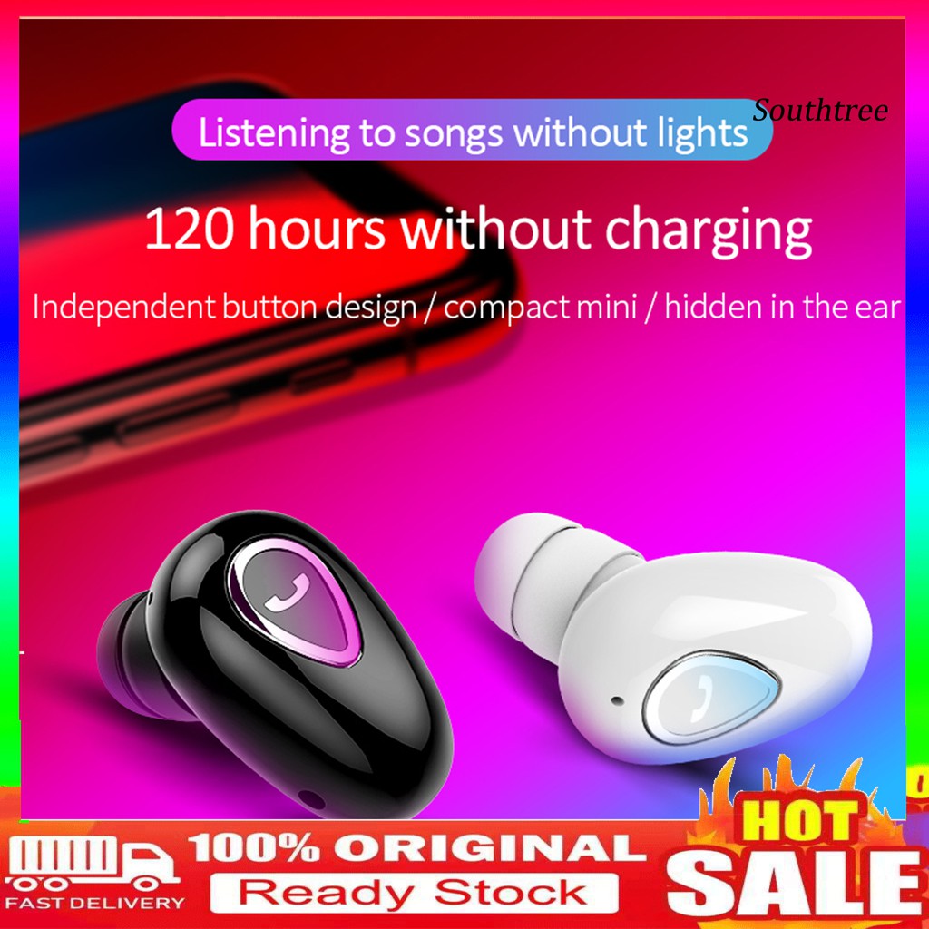 Tai Nghe Nhét Tai Yx01 Kết Nối Bluetooth 4.1 Có Micro Chất Lượng Cao