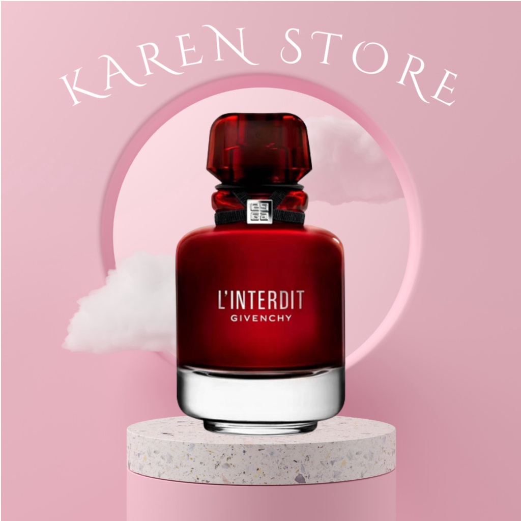 ⚡𝑲𝒂𝒓𝒆𝒏 𝑺𝒕𝒐𝒓𝒆⚡Nước Hoa Nữ L'Interdit Rouge Eau de Parfum