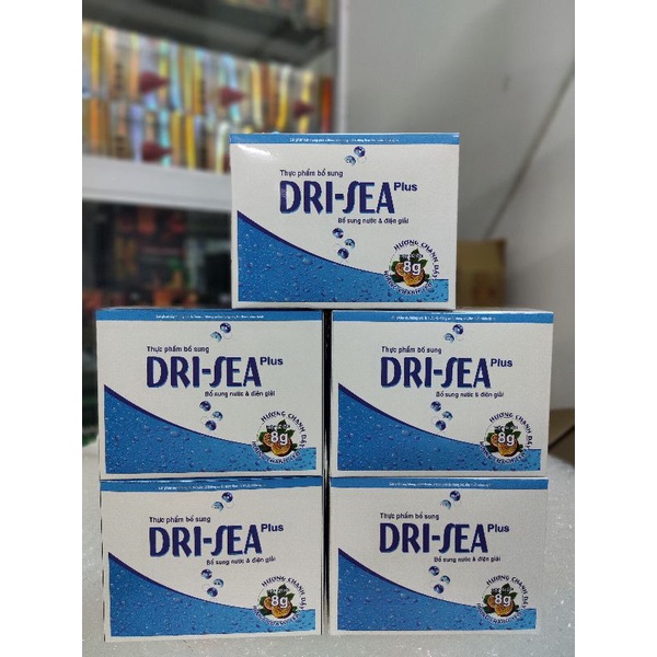 Gói bù nước điện giải chanh dây DRISEA plus.Hộp 25 gói