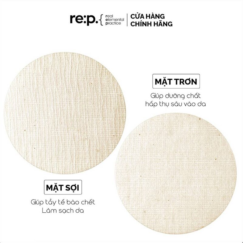 Toner Tẩy Da Chết Re:p Phục Hồi Da Sau Mụn 90 Miếng Organic Cotton Treatment Toning Pad