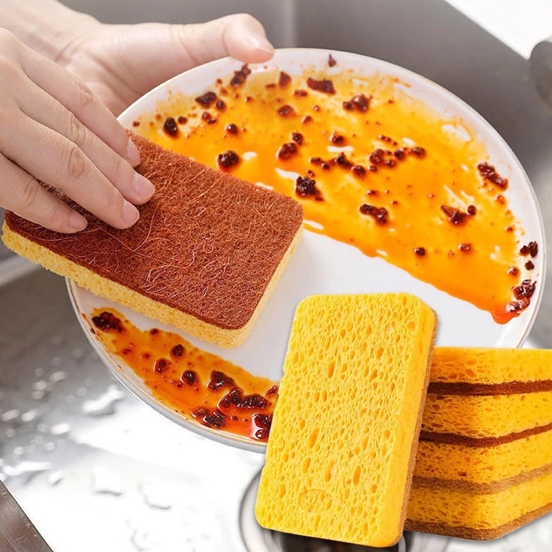 Miếng rửa chén chống dính dầu tiện dụng cho nhà bếp