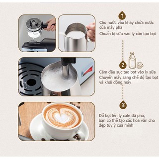 Máy pha cà phê Espresso Bear A02N1