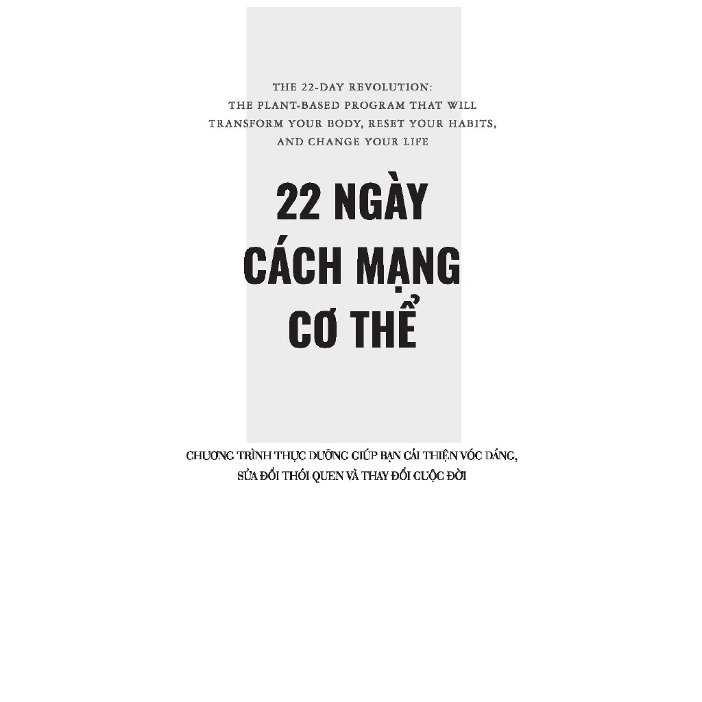 Sách - 22 Ngày Cách Mạng Cơ Thể