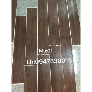 Combo 7 Miếng (1m2) Sàn Nhựa Giả Gỗ Jeo Tự Dán MS 001