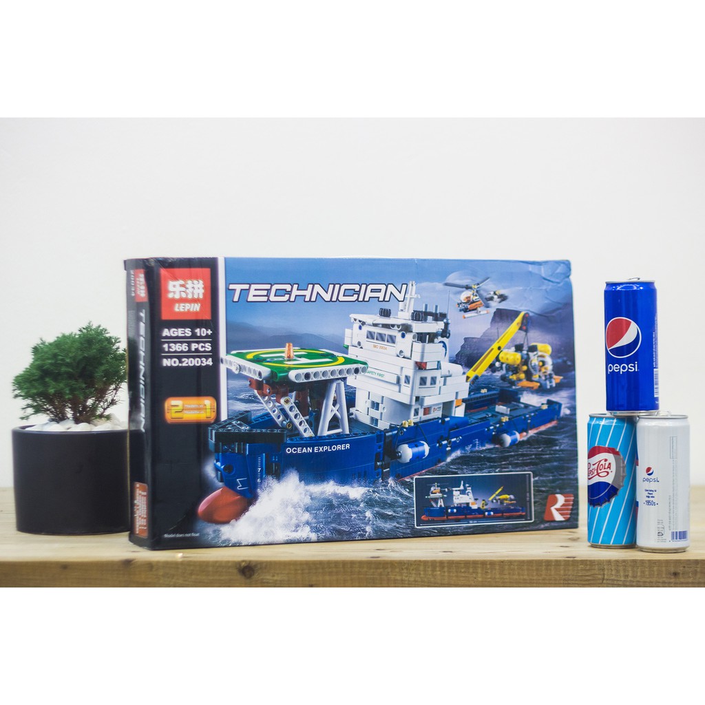 Lepin 20034 Tàu thám hiểm - Ocean Explorer