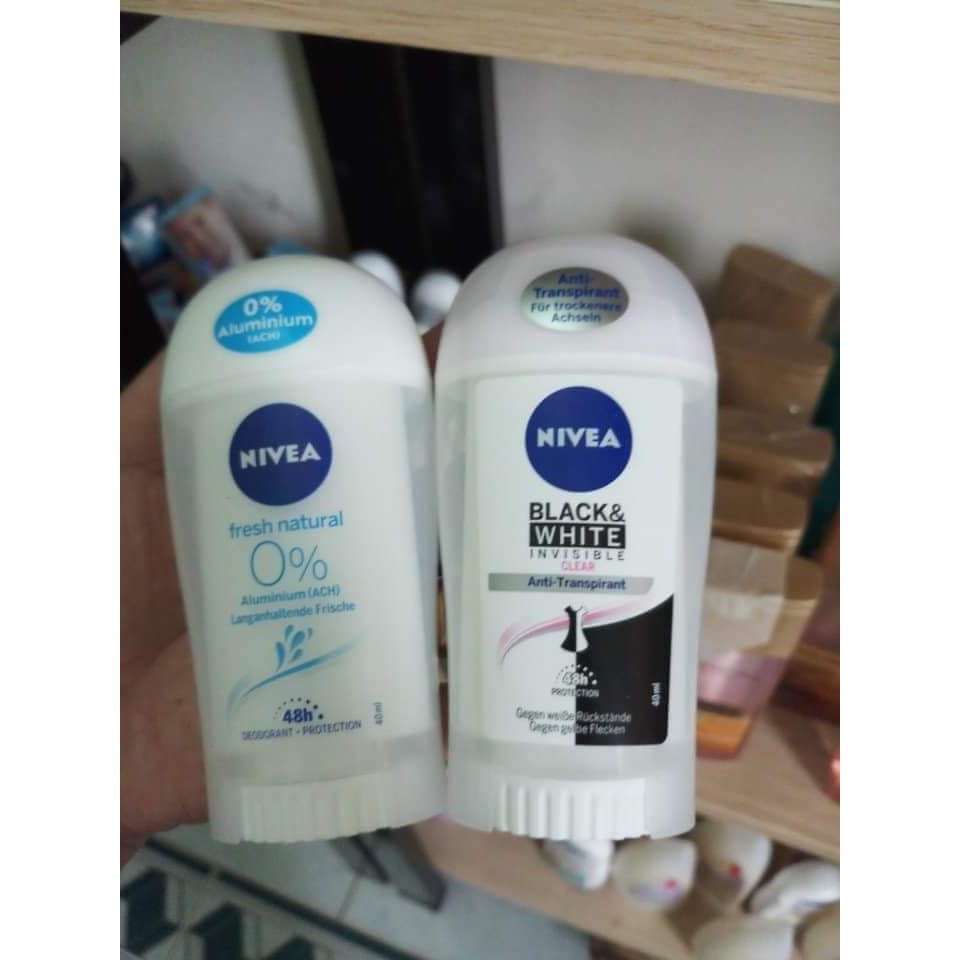 🍀 LĂN KHỬ MÙI NIVEA DRY COMFORT PLUS DẠNG SÁP - Bảo vệ chống khuẩn suốt 48h 🍀