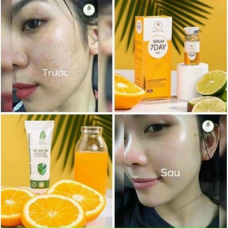 SERUM 7 DAY OLIC DƯỠNG DA TRẮNG MỀM MỊN