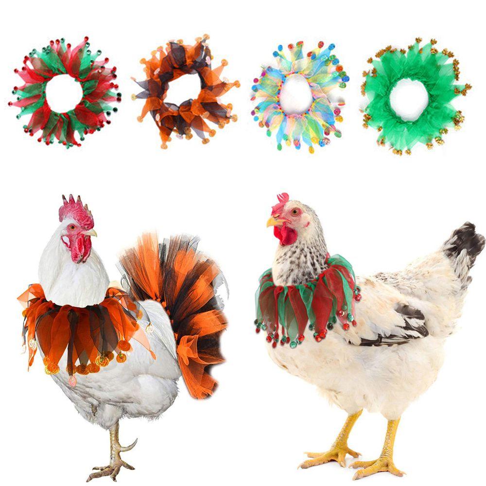 Vòng Cổ Màu Sắc Hình Gà Vui Nhộn Cho Thú Cưng LAYOR1