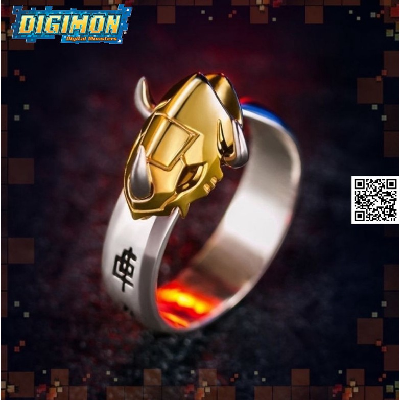 Mô hình Nhẫn Digimon WarGreymon khủng long máy Mega siêu cực Omegamon 1844