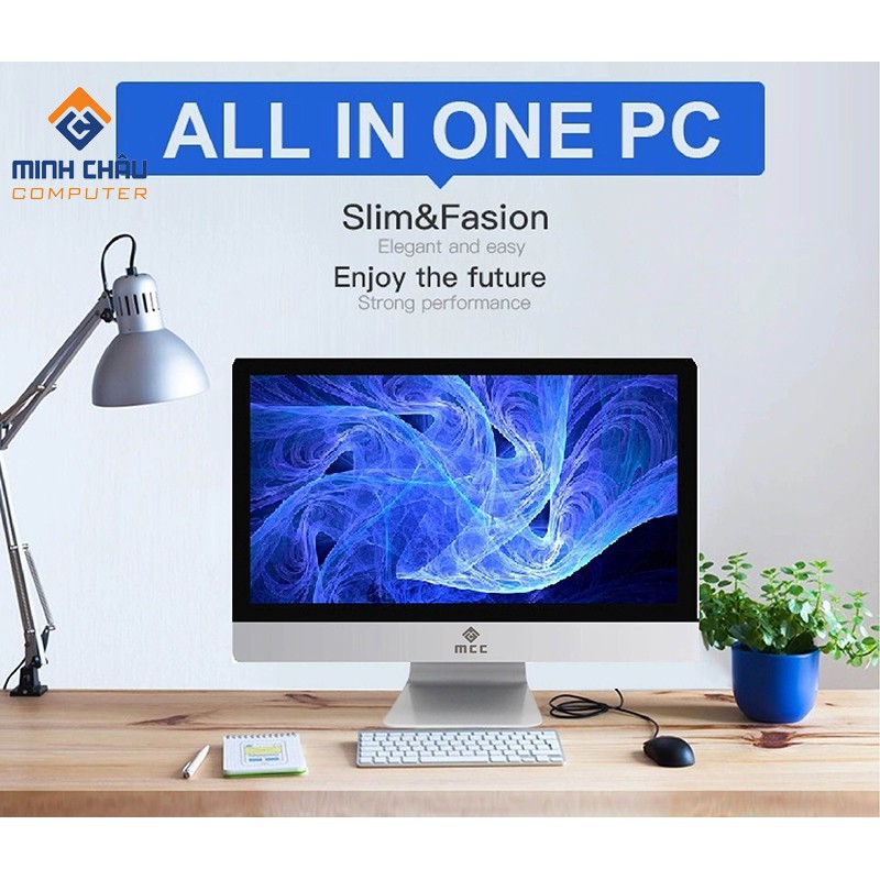 Bộ PC All in ONE (AIO) MCC9181 Home Office Computer CPU i5 9400/ Ram8G/ SSD120G /22inch/ Webcam