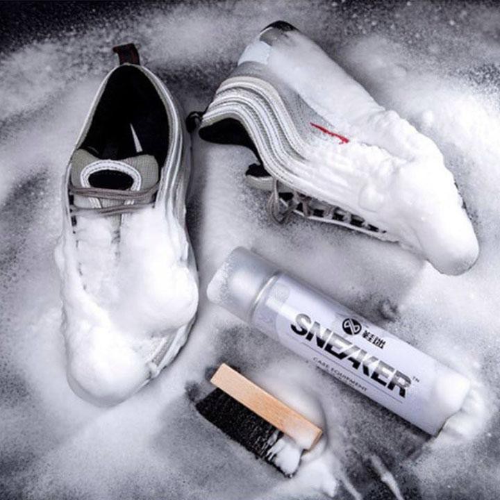 Chai Xịt Bọt Tuyết Vệ Sinh Giày Dép Tẩy Trắng Sneaker Cao Cấp