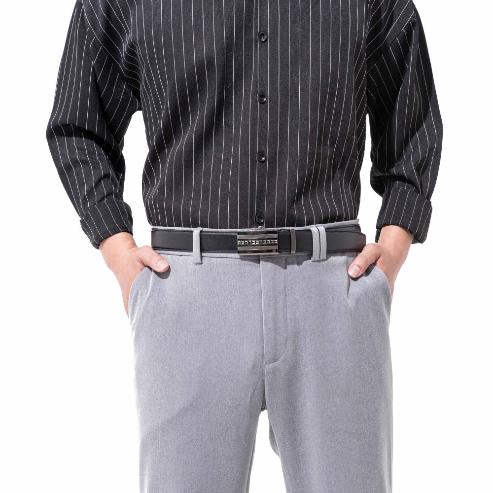 Thắt Lưng Nam Da Bò Cao Cấp Màu Đen, Màu Nâu WT Leather 196174402,196174501