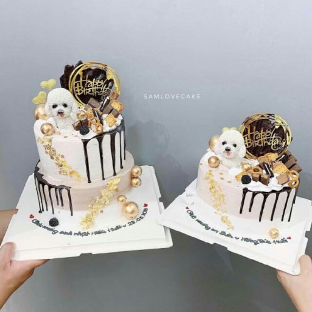 5 CHÚ CHÓ ĐÁNG YÊU TRANG TRÍ BÁNH KEM