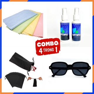 Kính thời trang cao cấp [GC Sơn Tùng MPT] tròng đen