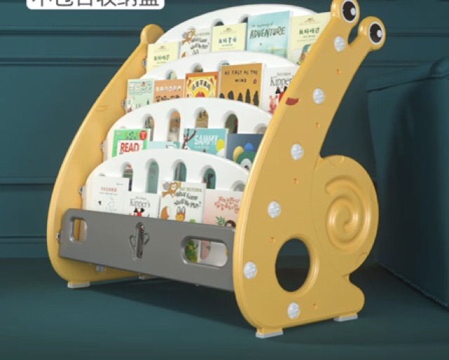 Kệ sách ốc sên ngộ nghĩnh