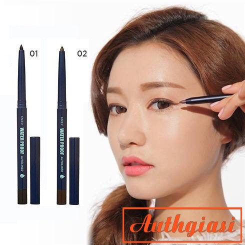 Chì kẻ mắt siêu lâu trôi The Face Shop Super Proof Automatic Eyeliner TFS
