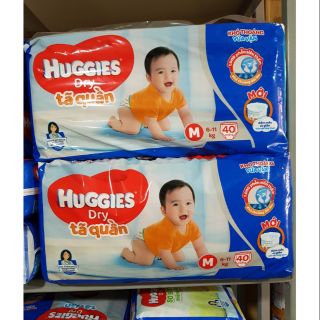 Tã quần Huggies size M42, L38, Xl34, Xxl28
