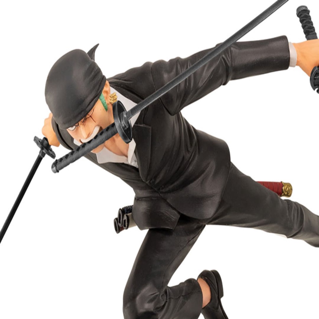 Mô hình One Piece Roronoa Zoro 16cm (Treasure Cruise) BANDAI Mô hình tĩnh Nhựa PVC CHÍNH HÃNG NHẬT OPBD09