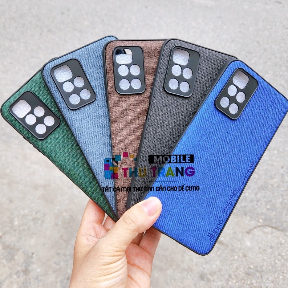 Ốp lưng Xiaomi 13T 13T Pro Redmi Note 12 4G Redmi 10 silicon giả vải jean ôm khít máy chống trơn trượt, mồ hôi tay