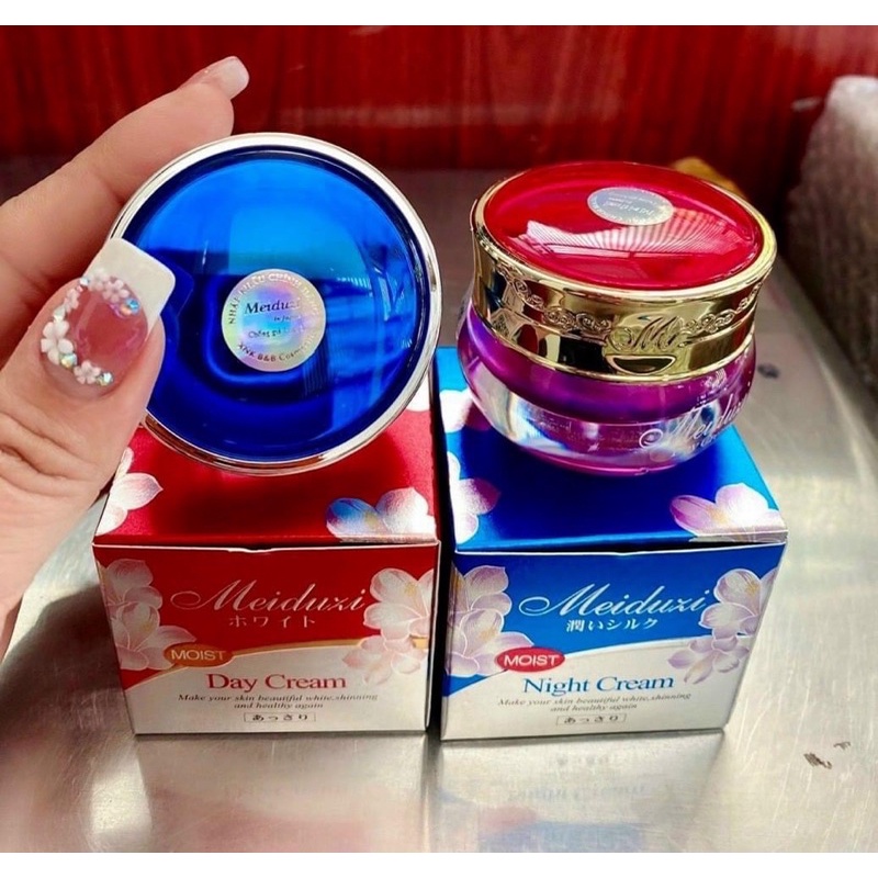 [Chính hãng] bộ kem meiduzi nhật bản ngày đêm và serum