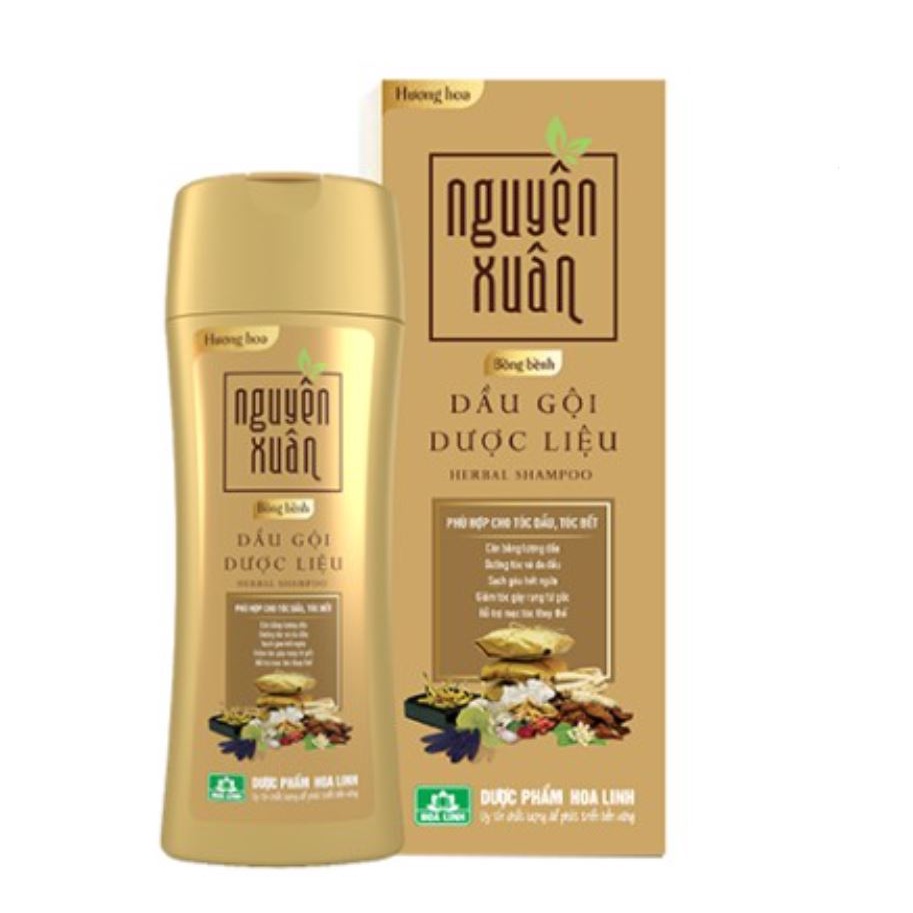 Dầu Gội Dược Liệu Nguyên Xuân Bồng Bềnh+hương nước hoa)