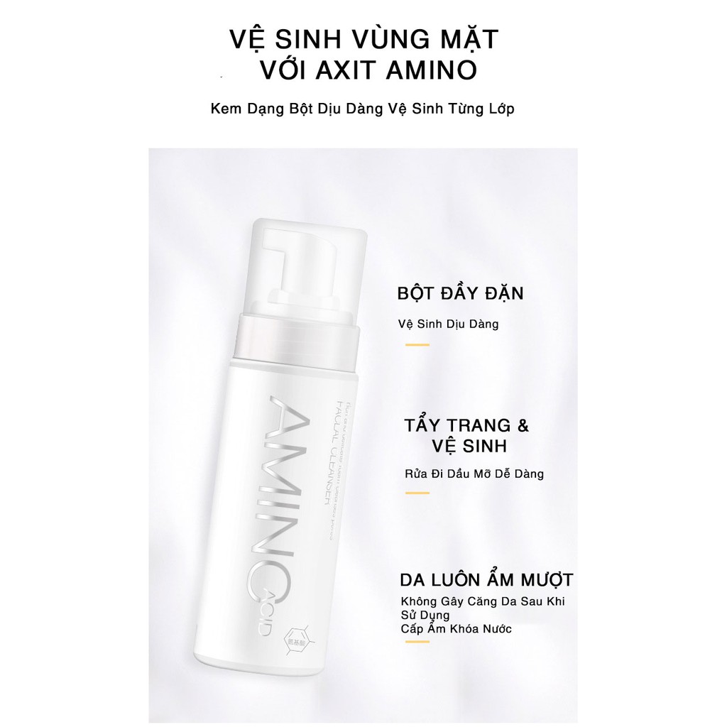 [CHÍNH HÃNG] YiYan Nước Tẩy Trang/Vệ Sinh Da Mặt/Khóa Ẩm 3 in 1 Dạng Bọt Giúp Làm Sạch Sâu Ẩm Mượt Da Mặt 150ml