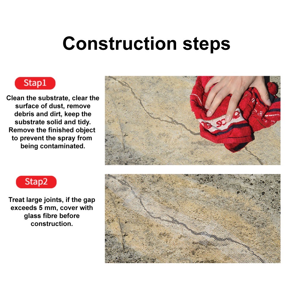 700ML Sửa chữa con dấu rò rỉ Xịt chống thấm Sửa chữa con dấu rò rỉ Xịt chống rò rỉ Dừng chất bịt kín Gutter Mái nhà