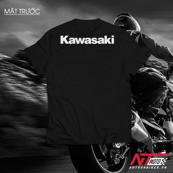 Áo Thun Biker - Kawasaki Z1000 Unisex Nam Nữ tay ngắn có Big Size Cho (40kg-110kg)