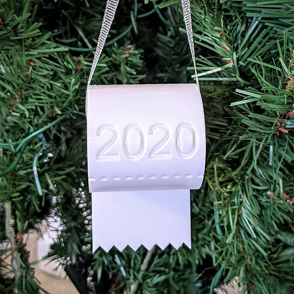 2020 Giấy Bọc Nắp Bồn Cầu Dùng Trang Trí Cây Thông Giáng Sinh