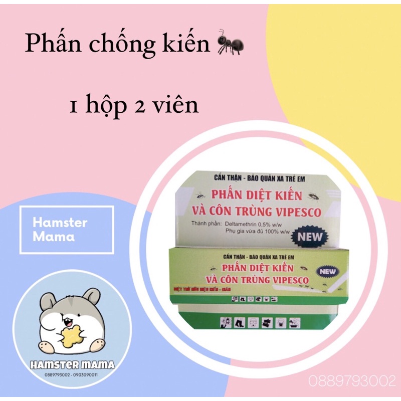Phấn diệt kiến và côn trùng 🐹
