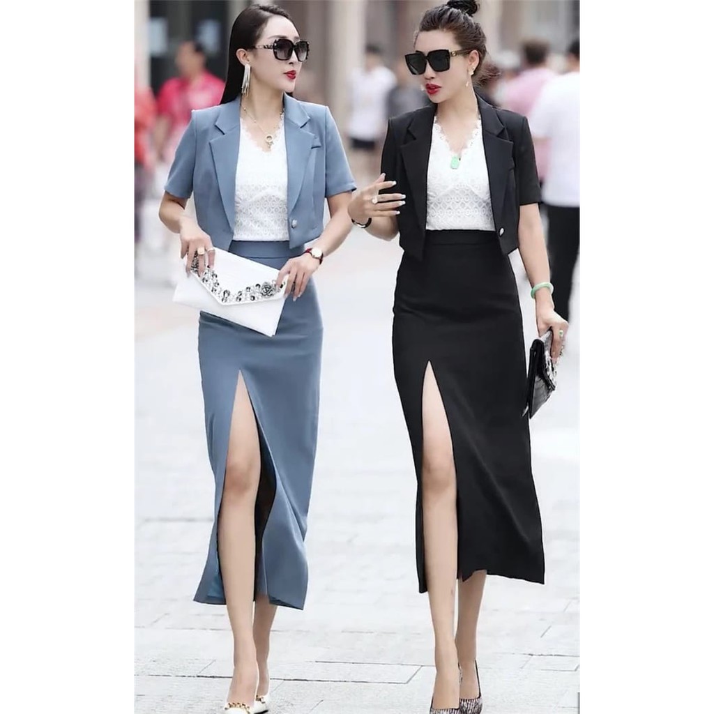 Áo Vest Nữ thời trang công sở Big Size chất tuyết mưa cao cấp T229