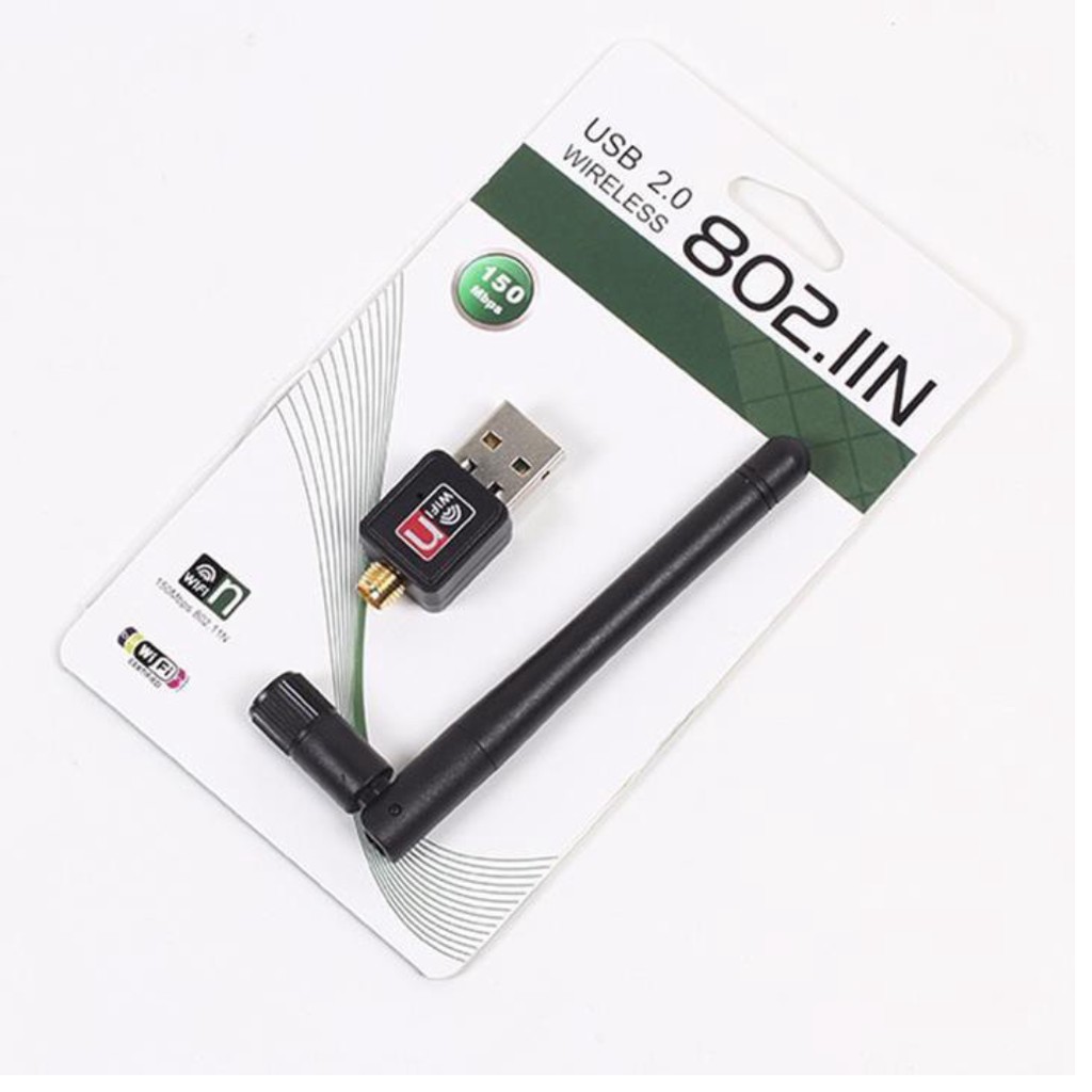 [SALE] USB Thu Bắt Sóng Wifi 802.11 150Mbps Có Ăngten | BigBuy360 - bigbuy360.vn