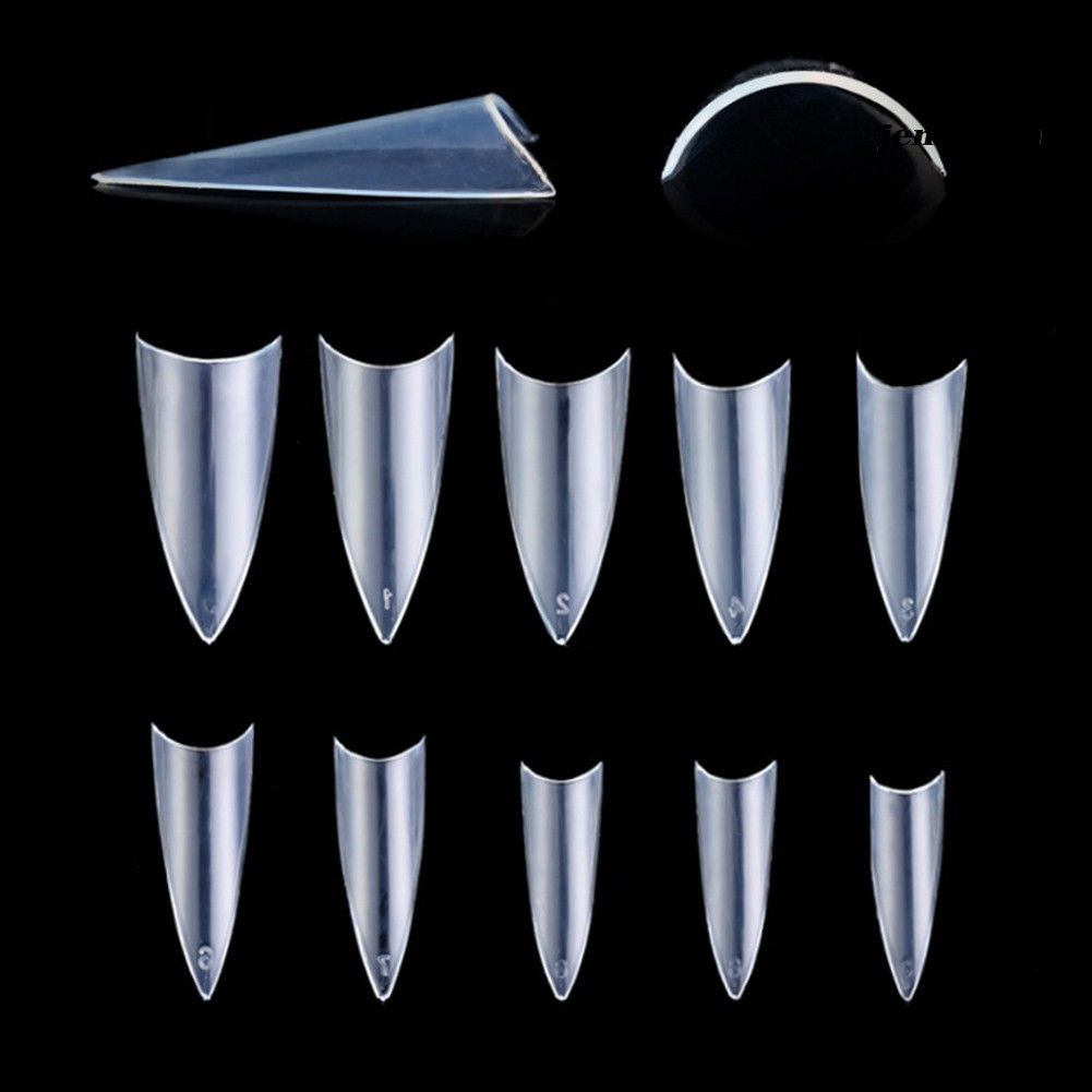 [Hàng mới về] Set 500 Móng Tay Giả Chuyên Dụng Chất Lượng Cao Cho Làm Móng