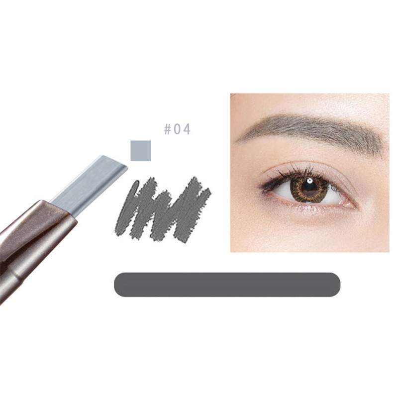 [Hàng mới về] Chì kẻ lông mày kiểu xoay kèm cọ chuốt tiện lợi chống nước lâu trôi 5 màu tùy chọn | BigBuy360 - bigbuy360.vn
